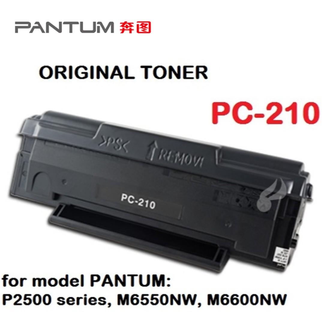 Pantum PC-210 Original Toner Cartridge (P2500W,M6500NW, M6600NW ...