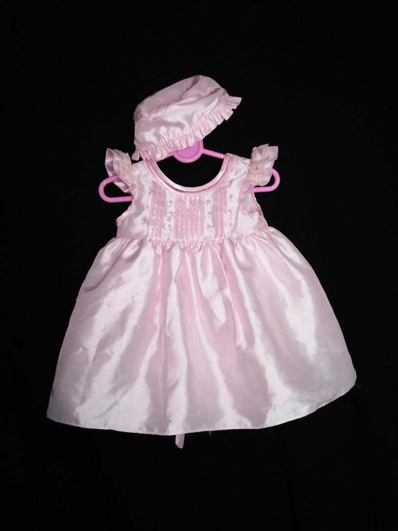 tiny baby christening dress