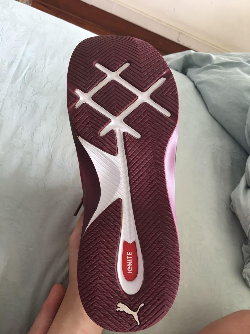 Puma Ignite Maroon Women s Fashion Footwear Sneakers on Carousell