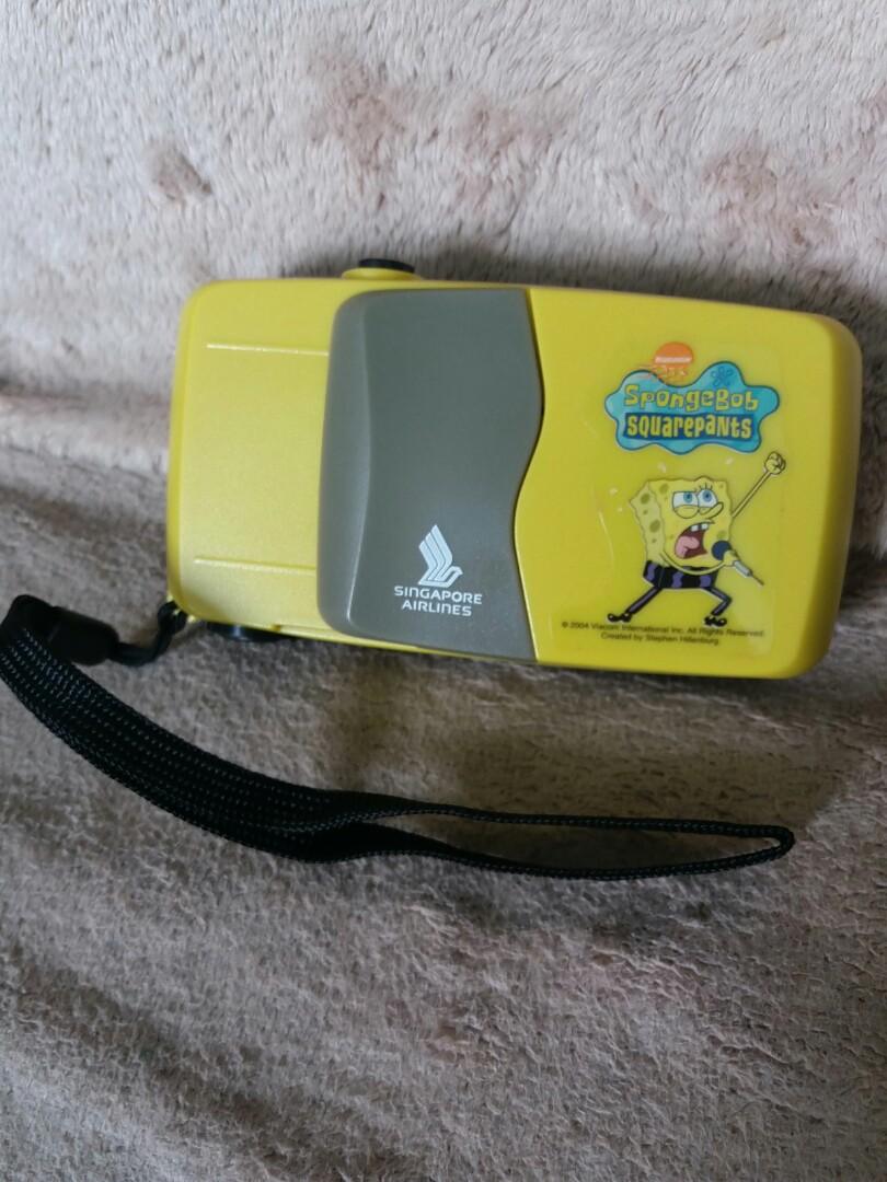 Rare SQ Spongebob Squarepants 35mm camera, Photography, Cameras on