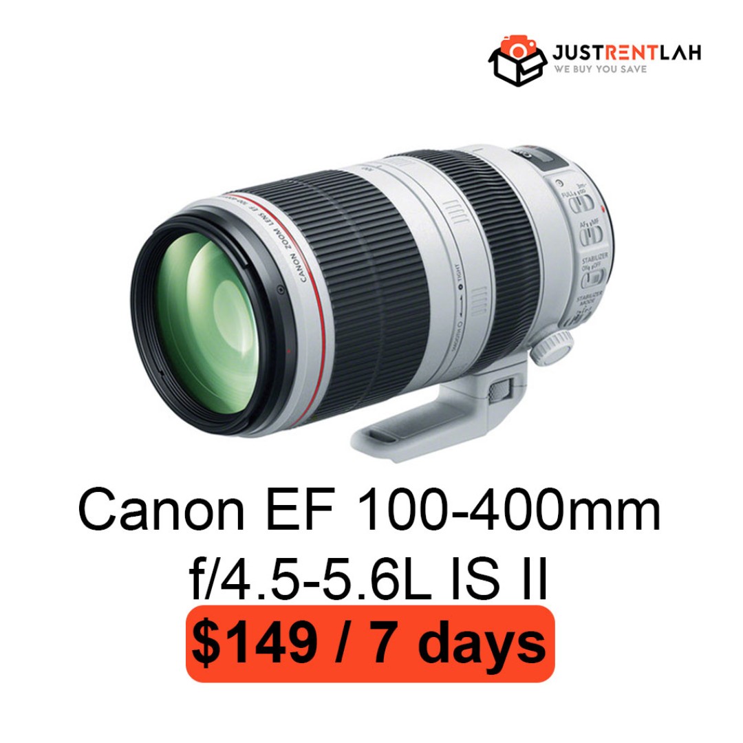 [RENT] Canon EF 70-200mm f2.8L IS III USM Lens | 70-200mm f2.8L IS II | 70-200mm f4L | 100-400mm f4.5-5.6L II