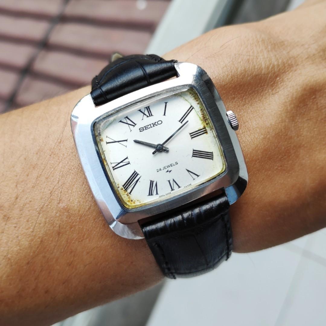 Seiko Chariot 2556 7000 Automatic Manual Winding Watch Jam Tangan