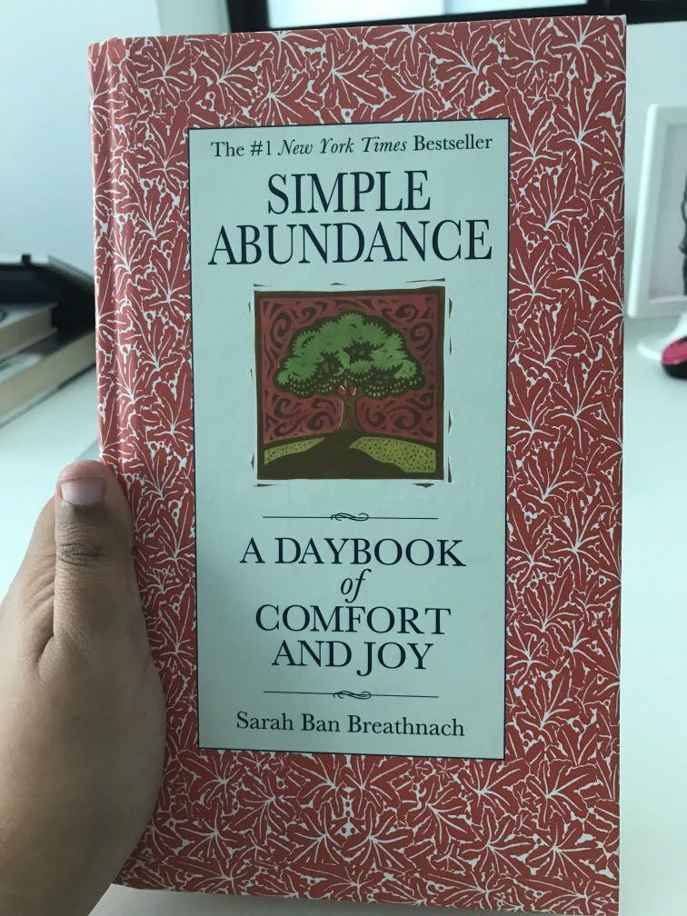 Simple Abundance A Day Book Of Comfort And Joy Books