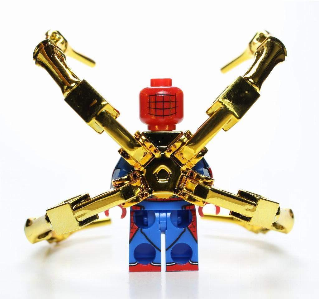 Spider man (PS4 Advanced suit) Avengers Lego Compatible Minifigure ...