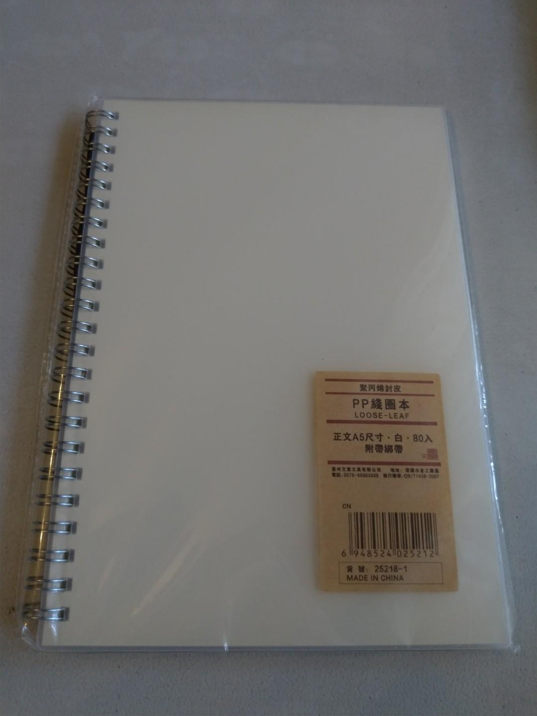 Spiral Notebooks Muji like, Hobbies & Toys, Stationary & Craft, Other