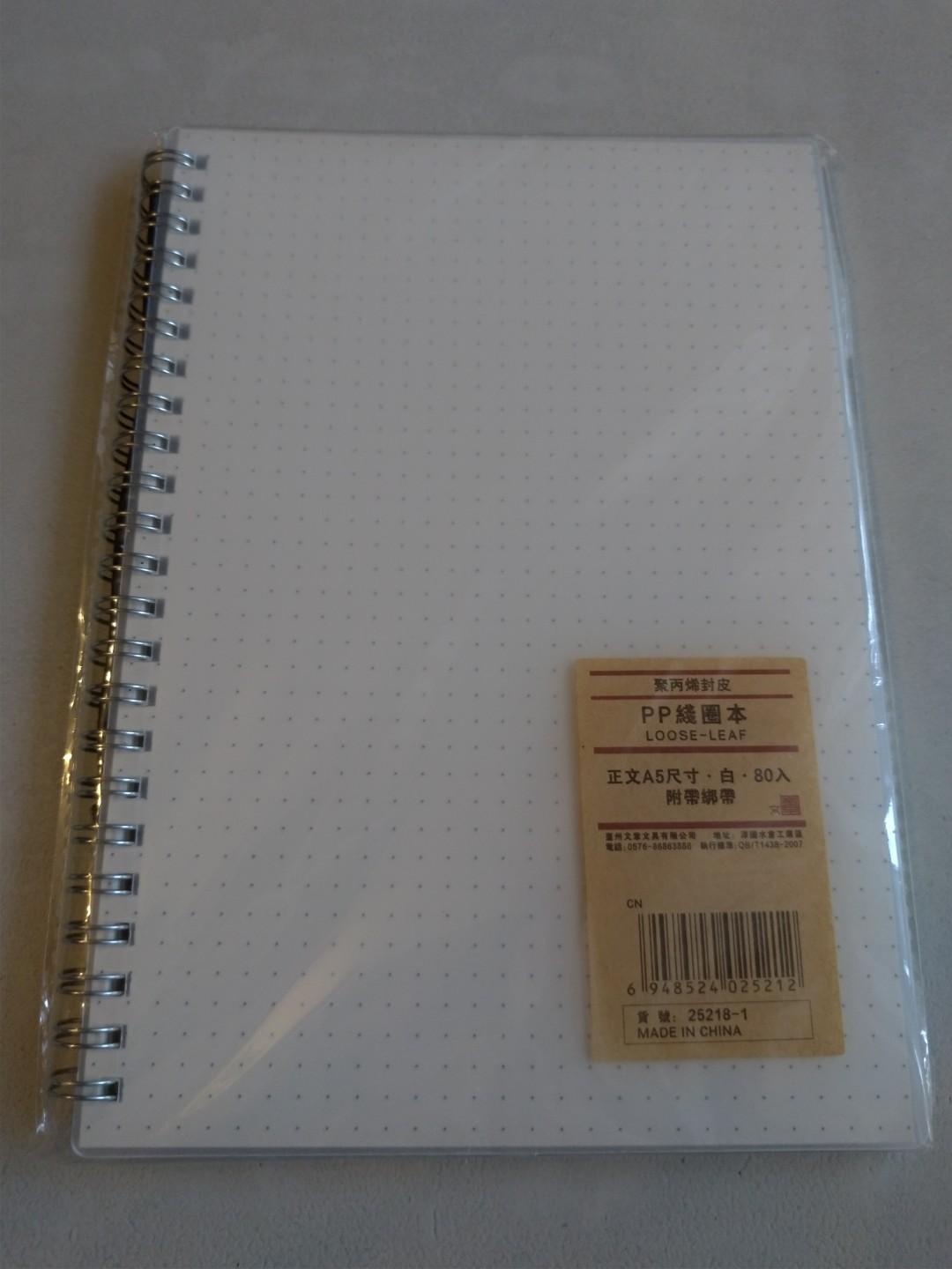 Spiral Notebooks Muji like, Hobbies & Toys, Stationary & Craft, Other