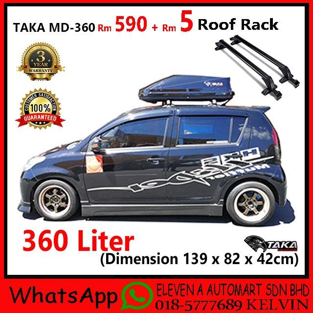 Taka roof box deals myvi