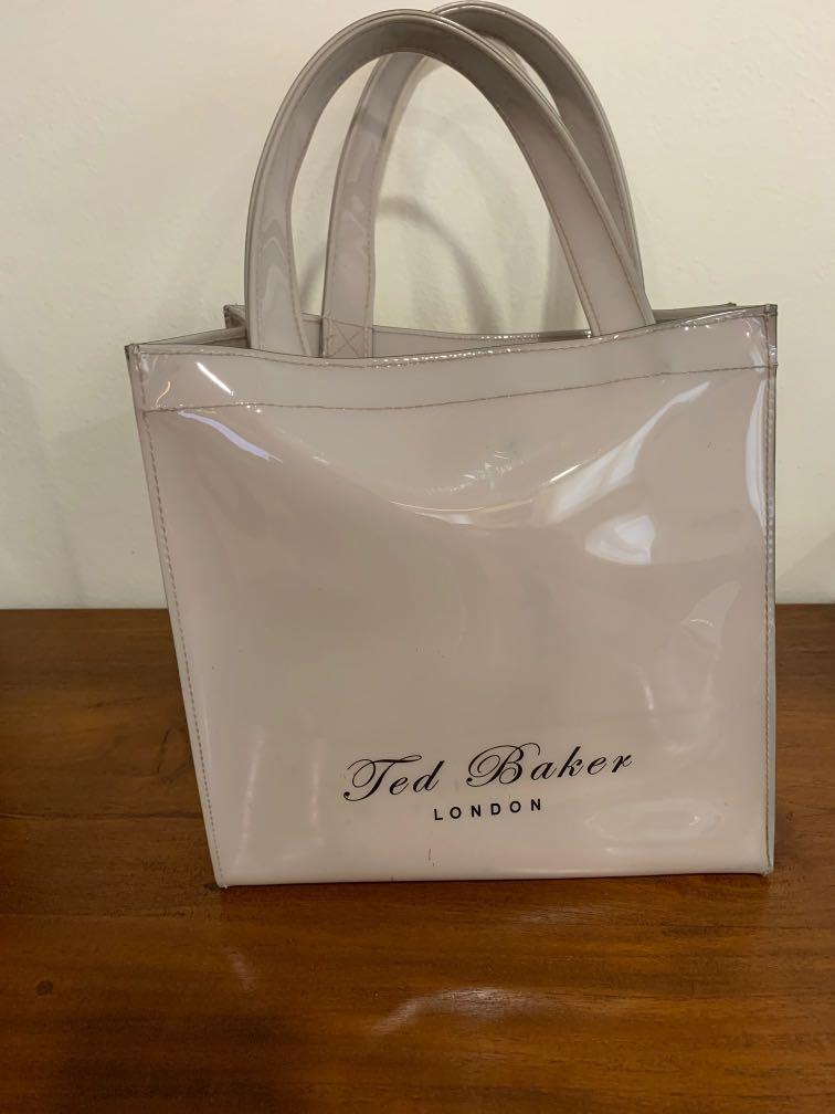 Authentic Ted Baker bag / grey pink, Women's Fashion, Bags & Wallets ...