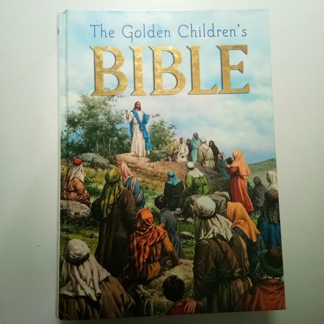 The Golden Children's Bible (Category: Children's Books) located in Mandaluyong City. Submitted by settereels (Listing ID 262294514, Image 1). Description: • hardbound • with pictures.