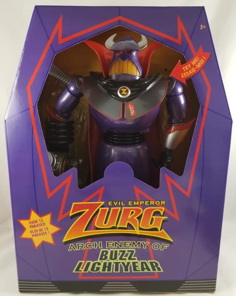 Arch Enemy of Buzz Lightyear Toy Story Evil Emperor Zurg Action Figure 