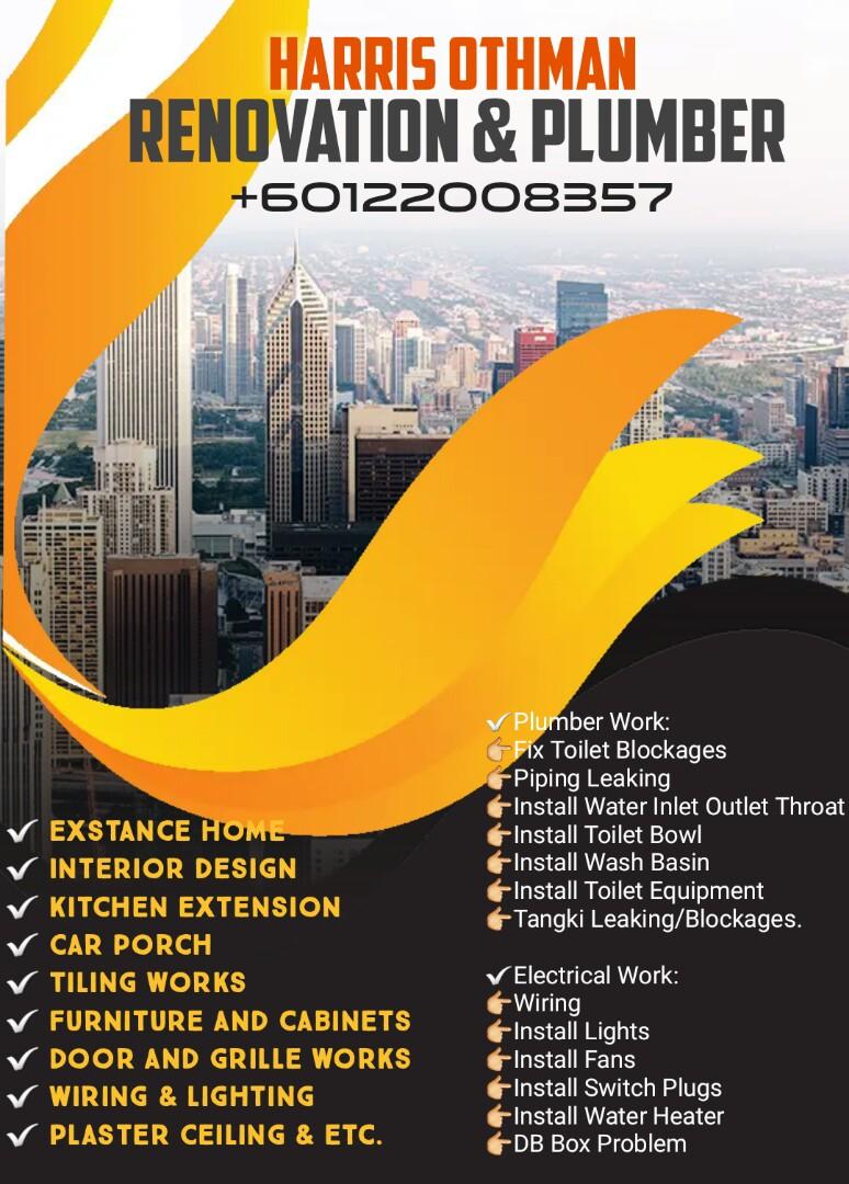 Ubahsuai Rumah Services Home Services Renovations On Carousell