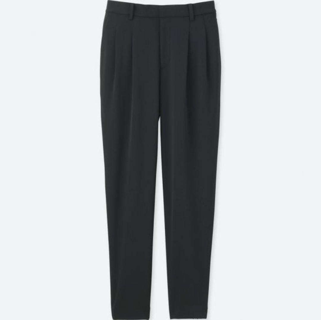 Uniqlo Women Drape Jogger Pants Black XL Women s Fashion Bottoms Other Bottoms on Carousell