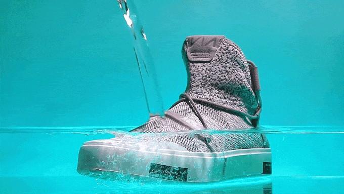 Waterproof knit sneakers cheap