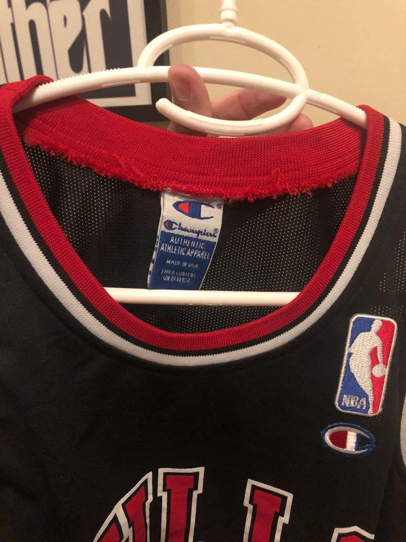 vintage champion jordan (Category: Activewear) located in Binan City. Submitted by booging (Listing ID 262110883, Image 3). Description: used but with tshirt underneath no issues orig champion jersey size 48 (large) made in usa.