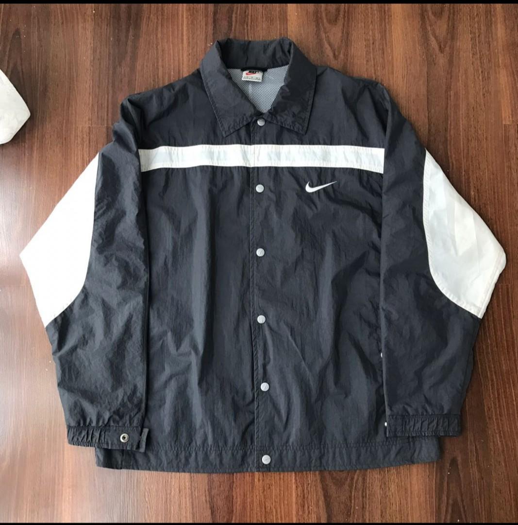 vintage nike coach jacket