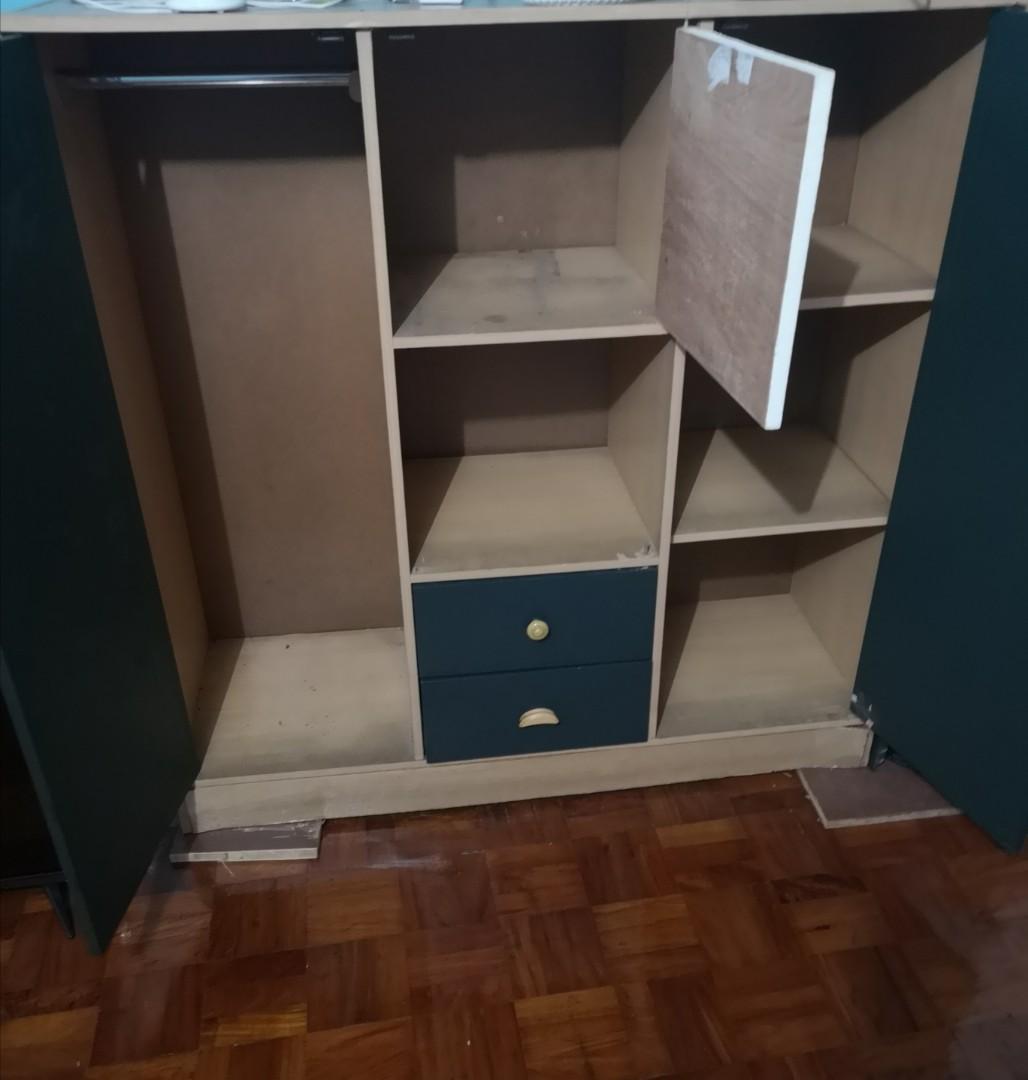 Wooden Clothes Cabinet Furniture Home Living Furniture