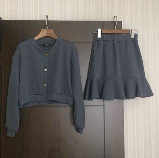 正韓 抹茶綠套裝
