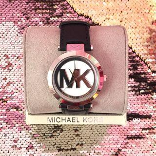 MK Watch Leather