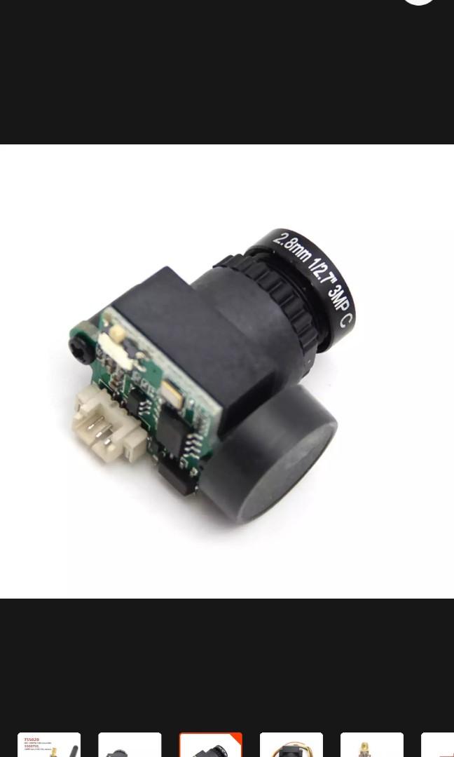 SpeedyFPV 1000TVL Mini HD FPV Camera With 2.8mm Lens - Wide 90° Field Of View