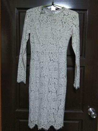 Beautiful Ivory Lace Dress