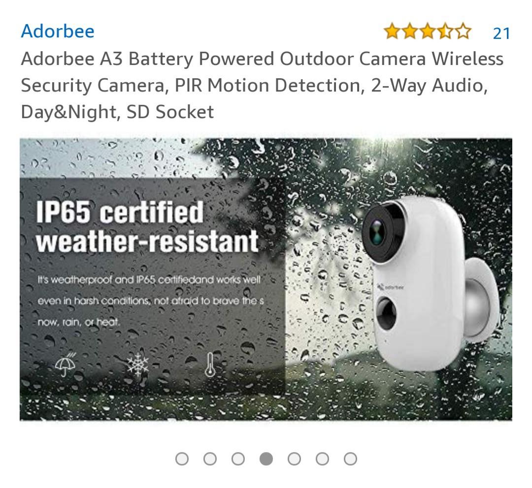 Adorbee camera top