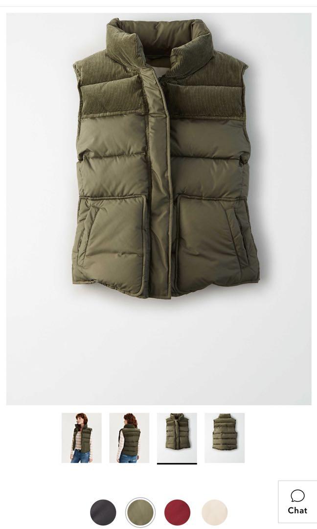 ae puffer vest
