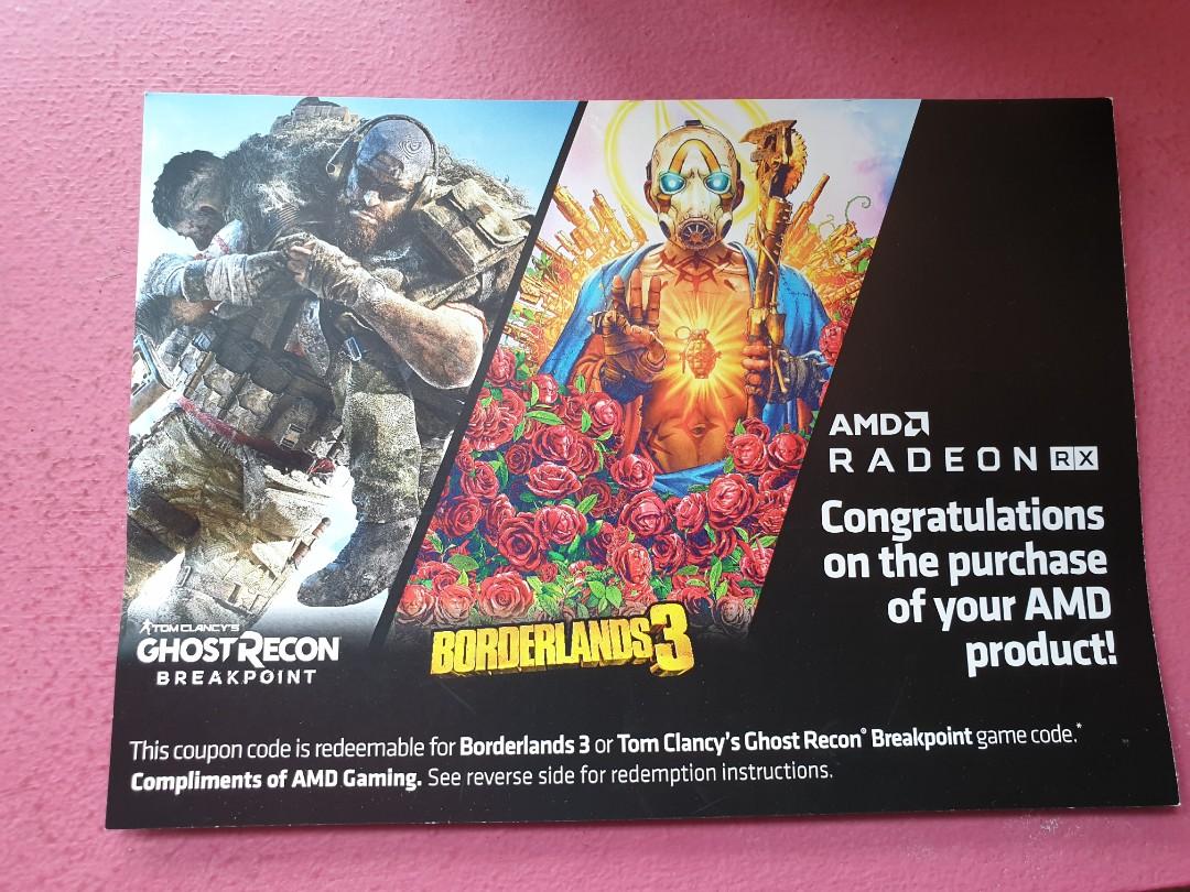 AMD product game code, Video Gaming, Gaming Accessories, Game Gift ...