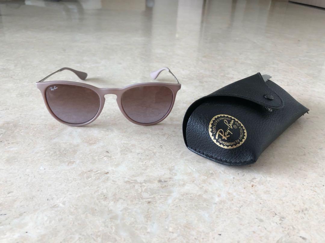 ray ban scratch lens