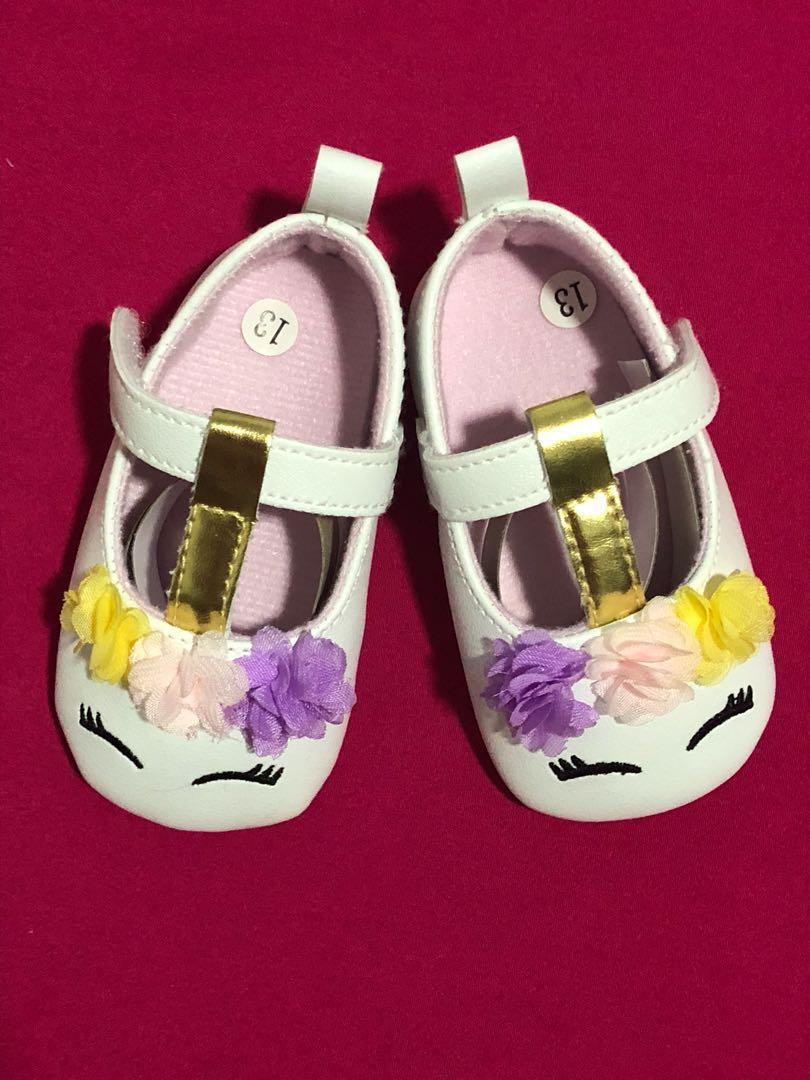 Baby unicorn shoes, Babies & Kids, Babies & Kids Fashion on Carousell