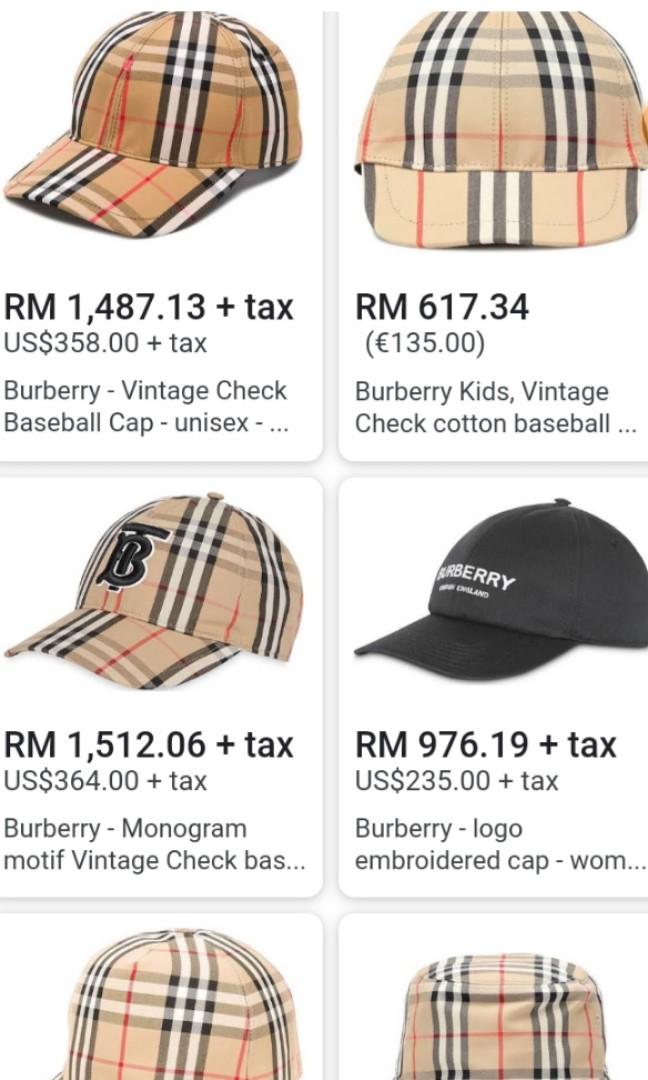 Burberry hat online legit check