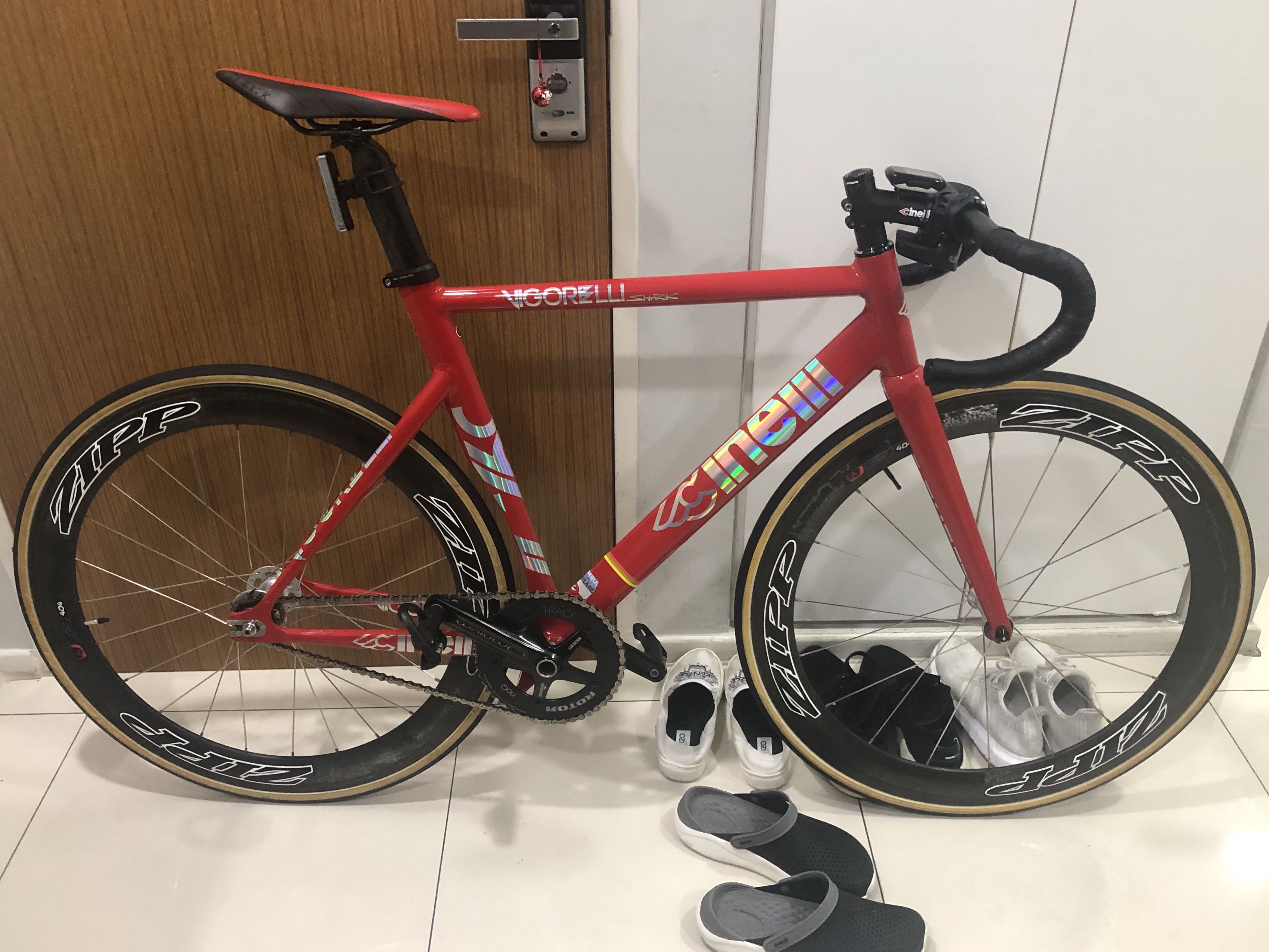 Cinelli Vigorelli Shark Sports Equipment Bicycles Parts