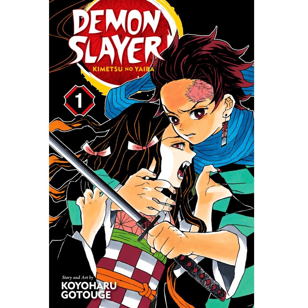 Demon Slayer Kimetsu No Yaiba Manga Books Stationery Comics Manga On Carousell