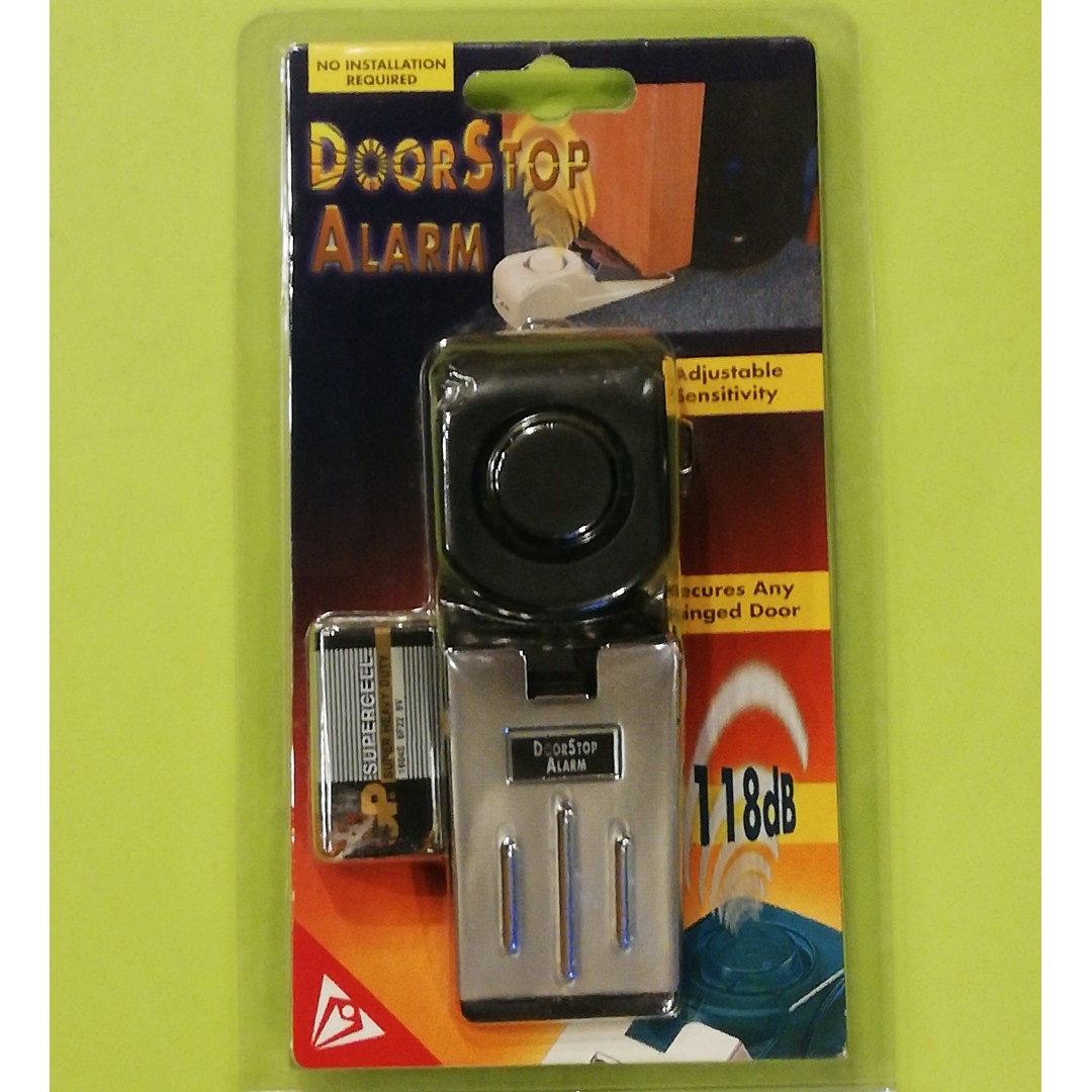 Door Stop Alarm, Furniture & Home Living, Security & Locks, Locks