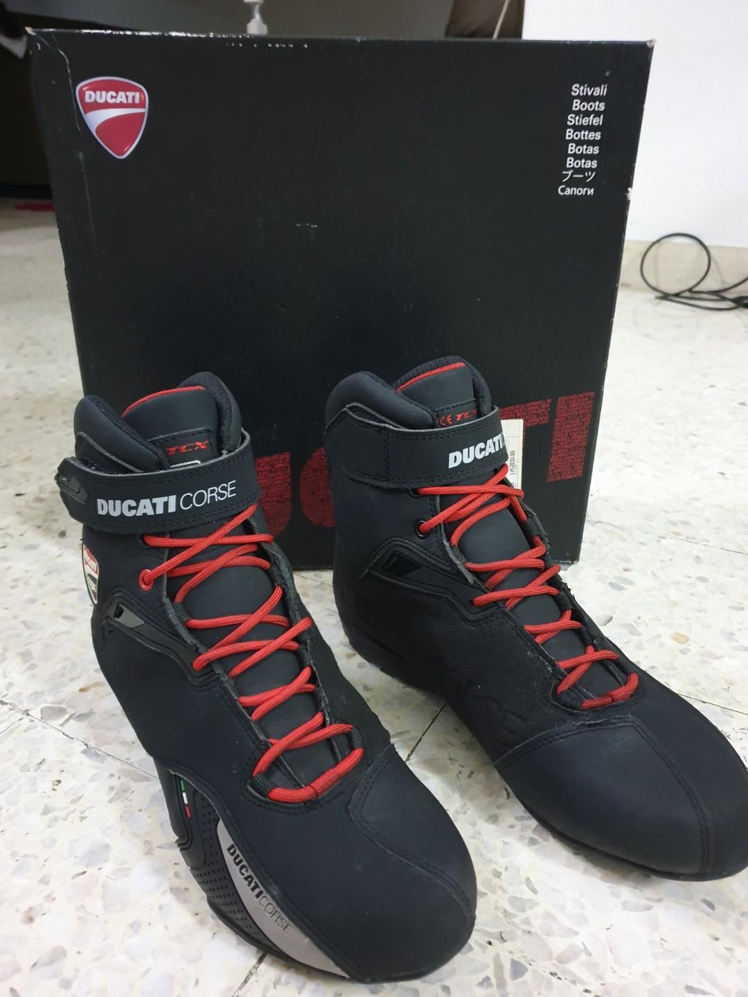 Ducati corse city boots top