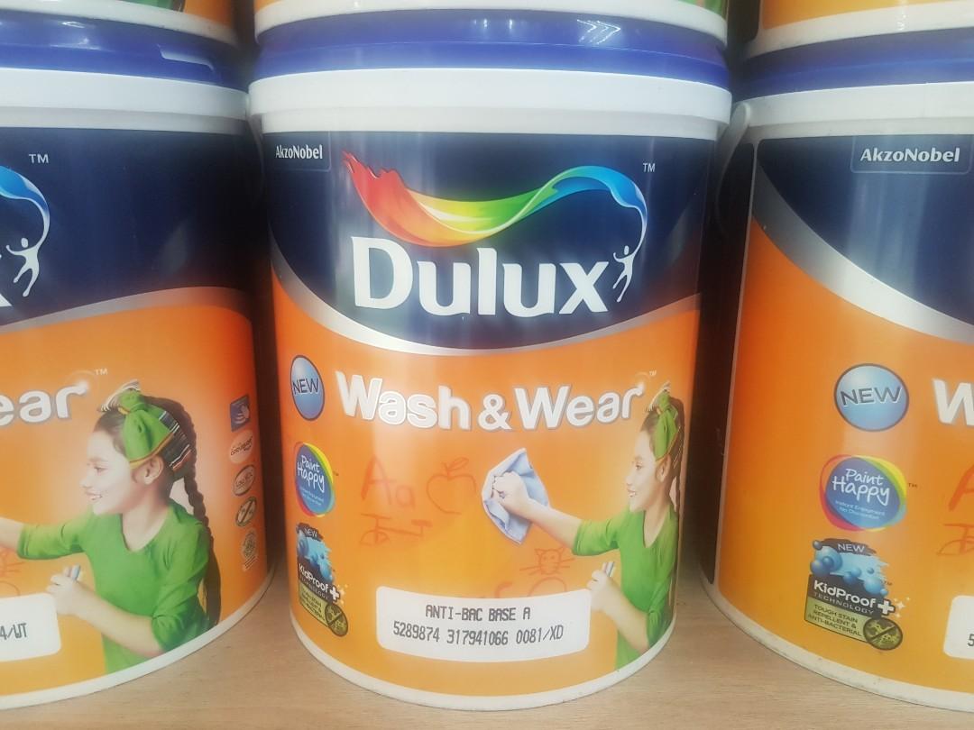 Dulux Wash & Wear ICI Dulux Paint 1L, 5L and 18L, Home Services