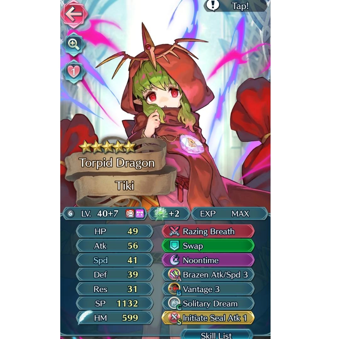 Fire Emblem Heroes Starter Account With High Merged Characters Story Untouched Toys Games Video Gaming In Game Products On Carousell