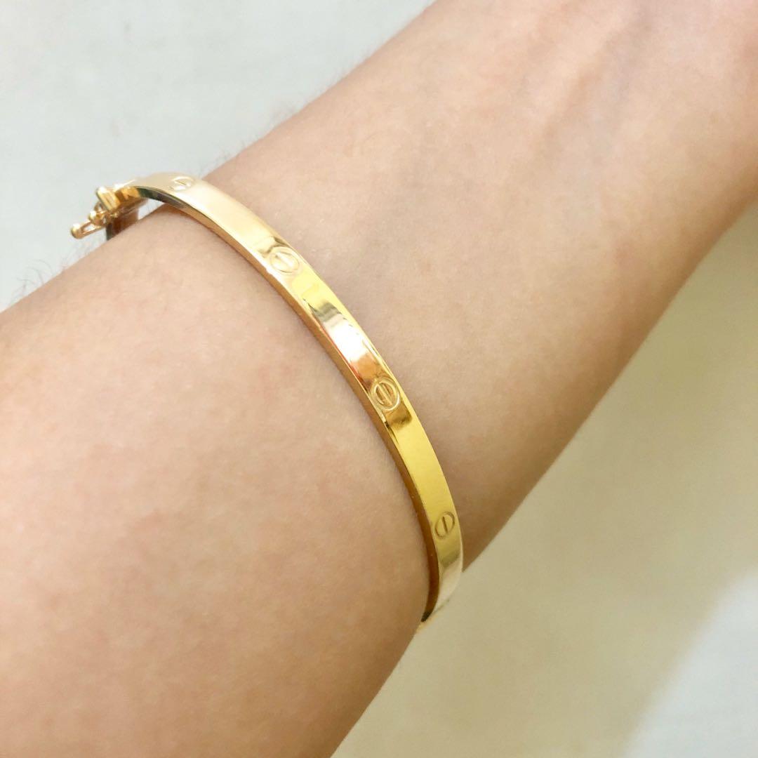 Cartier clip hot sale on bracelet