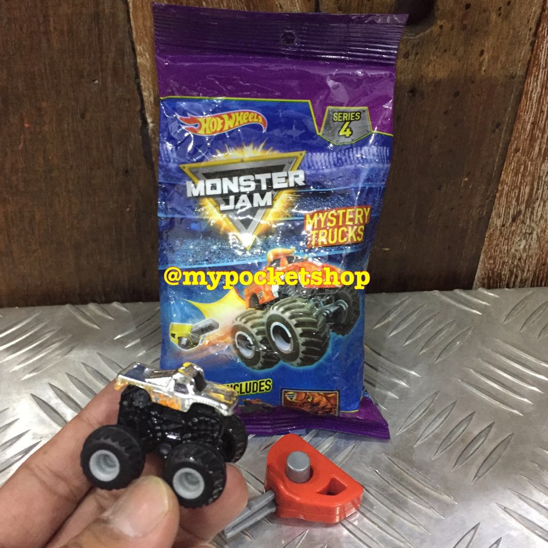 Hot wheels monster jam mystery trucks shop series 4