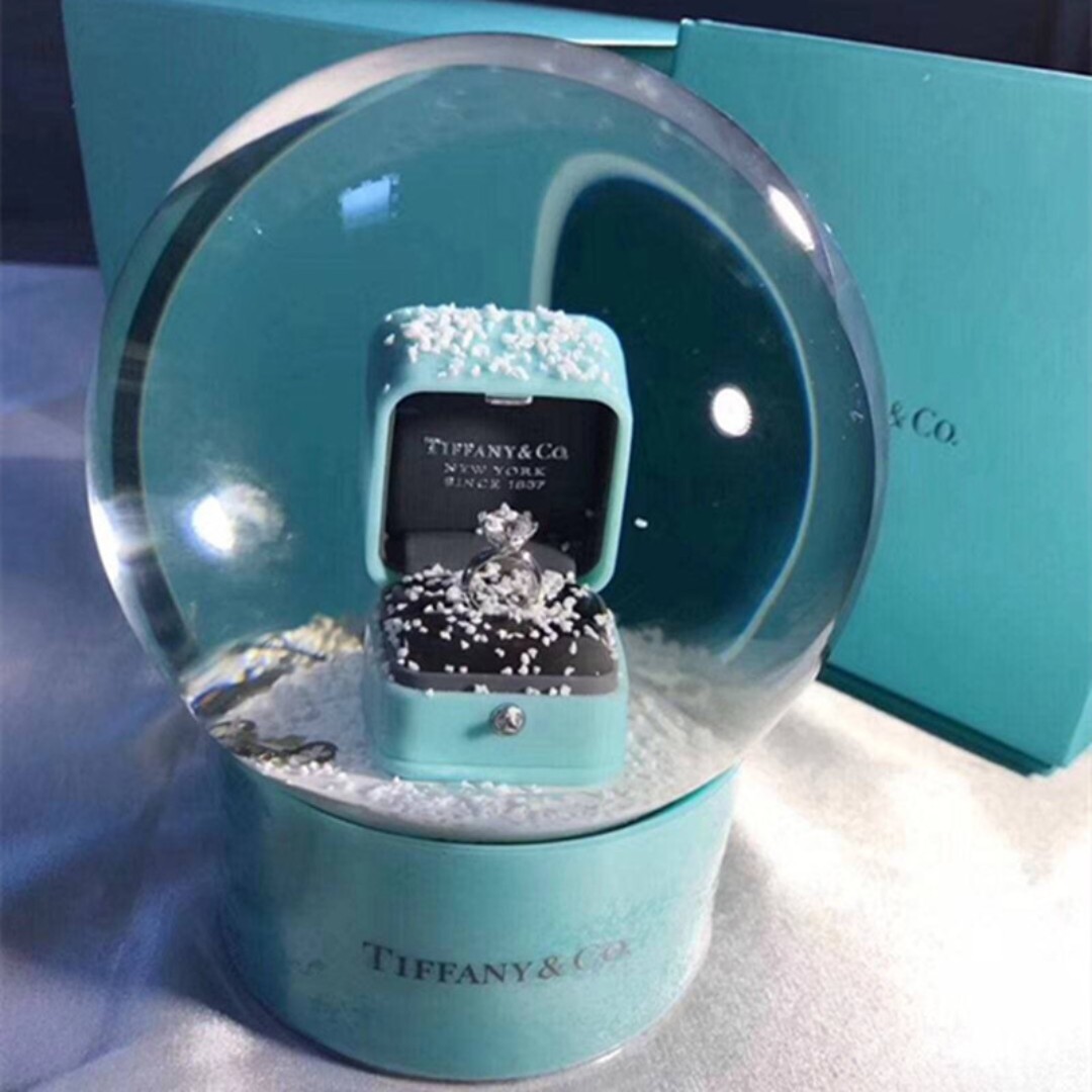 Tiffany & Co Ring Snow Globe, Luxury, Accessories on Carousell