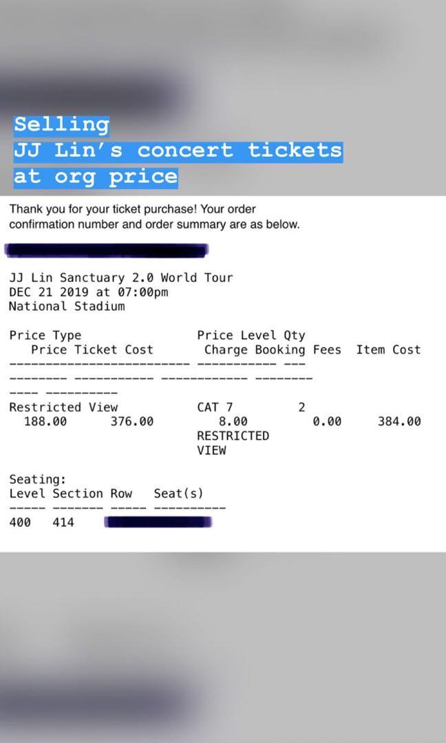 Jjlin Ticket Sanctuary 2 0 World Tour X2 Entertainment Events Concerts On Carousell Buy and sell tickets online for concerts, sports, theater, family and other events near you from ticketmaster.