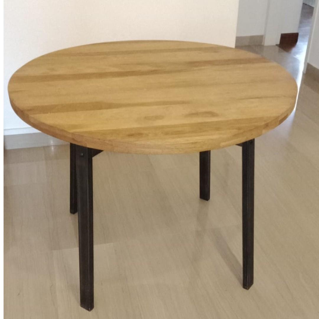 John Lewis Calia Round Dining Table Furniture Tables Chairs On Carousell