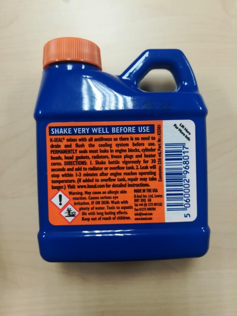 KSeal Radiator Stop Leak, Auto Accessories on Carousell