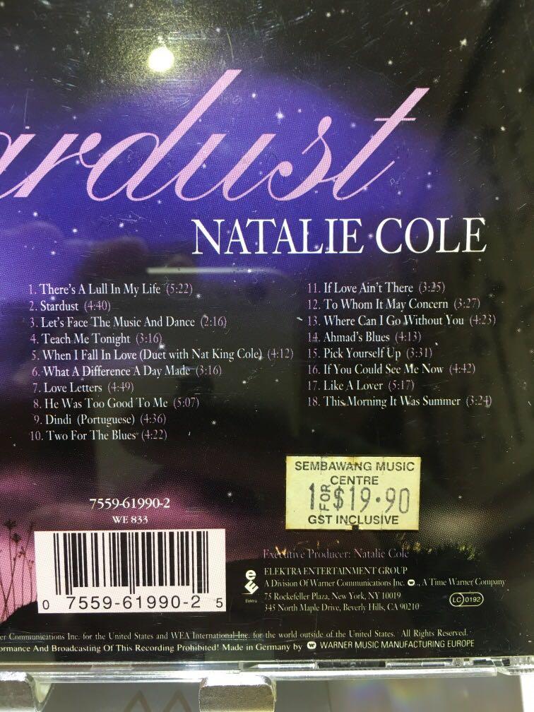 Natalie Cole Stardust Music Media Cds Dvds Other Media On Carousell Natalie Cole Stardust Music Media Cds Dvds Other Media On Carousell