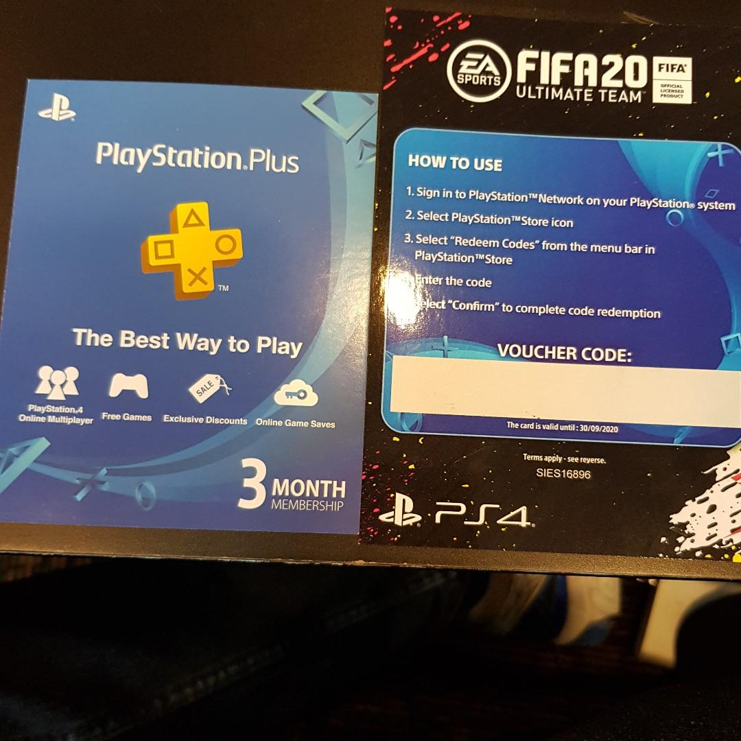 playstation plus membership code