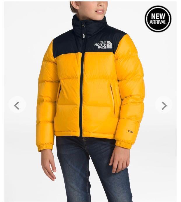 north face youth nuptse jacket