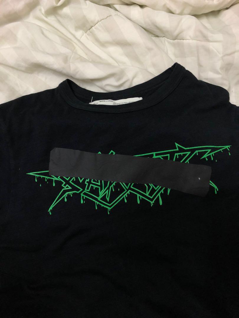 Off white rock mirror tee sale