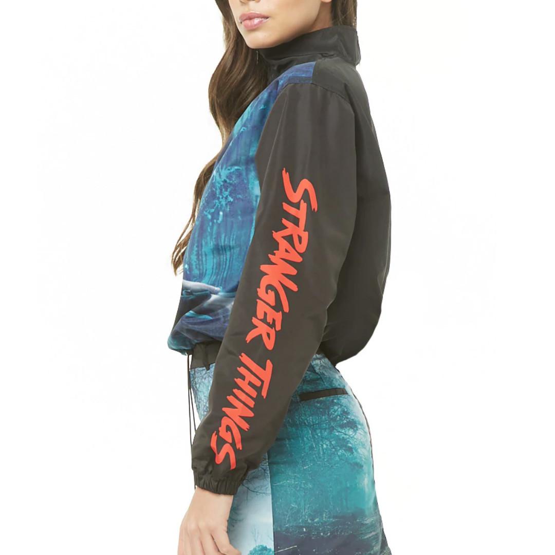 Forever 21 stranger cheap things jacket