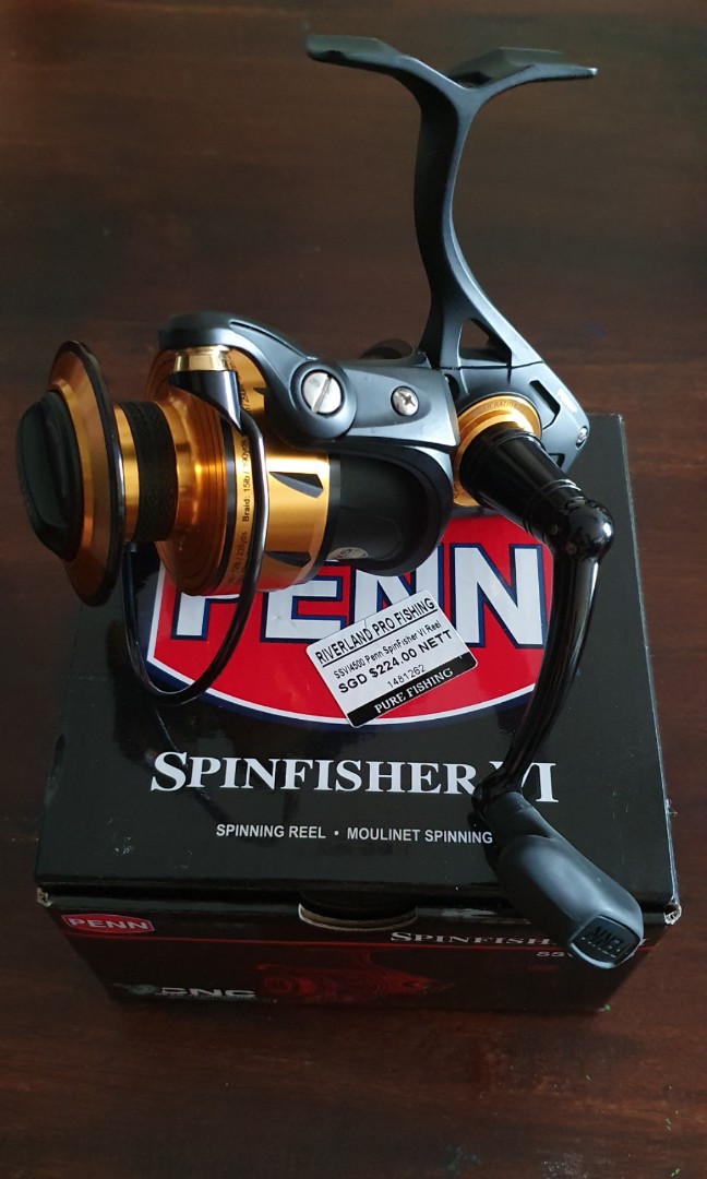 Penn Spinfisher VI 4500 SW Spinning Reel, Sports Equipment, Fishing on  Carousell