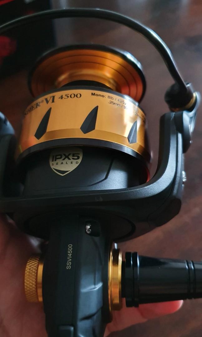 Penn Spinfisher VI 4500 SW Spinning Reel, Sports Equipment, Fishing on  Carousell