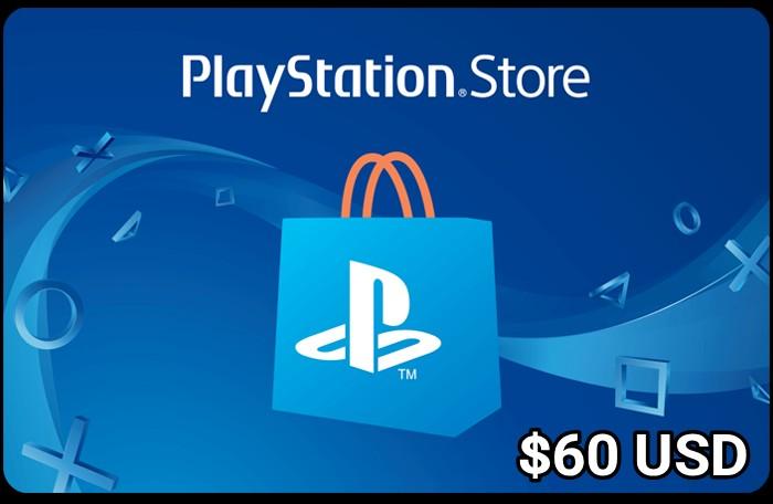 Psn gift card 60 usd hotsell